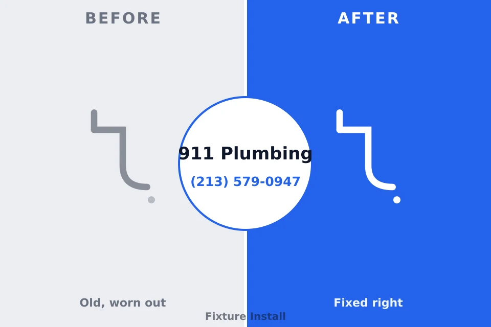 Before and after: plumbing company Oakbrook Terrace, IL